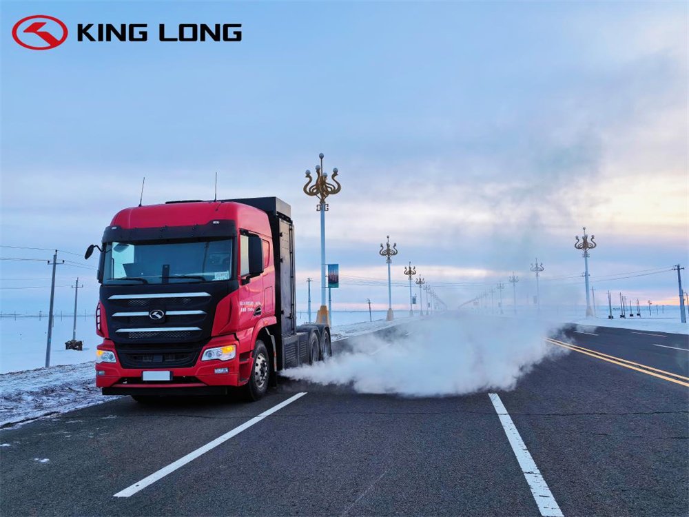 King Long novo caminhão pesado de energia