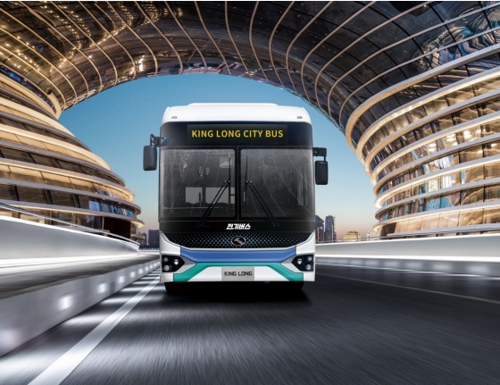 viagem verde para uma vida melhor king long XMQ6110BWEV ônibus urbano elétrico completo
