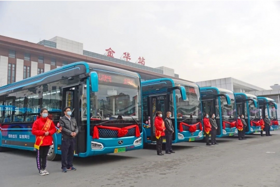 Zhejiang Jinhua comprou o King Long BMT novamente
