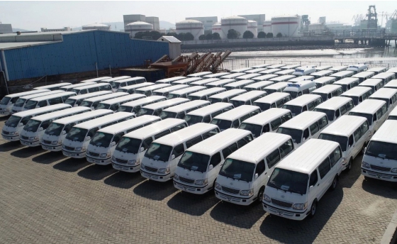 XKIT exporta veículos de 530 unidades para clientes no Egito para operação
