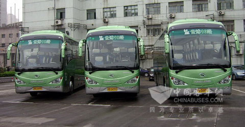 Kinglong Bus se prepara ativamente para a Expo Mundial