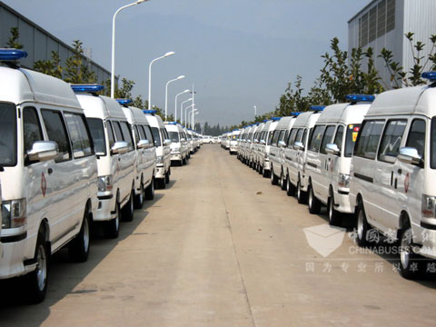 Kinglong Bus recebe grandes encomendas de 291 ônibus leves de Sichuan e Gansu