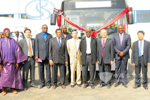 Kinglong: Lançamento do primeiro ônibus para o Senegal