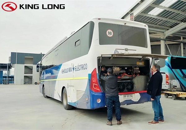 O novo ônibus energético da China na 