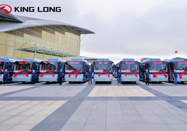 KingLong New Energy Bus entregue com sucesso em Nan'an